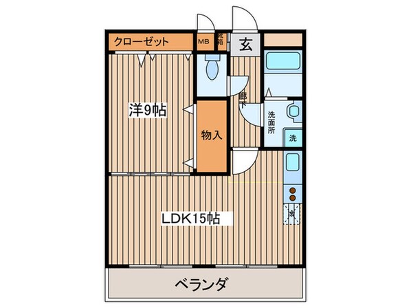 クレストステージ瑞穂の物件間取画像